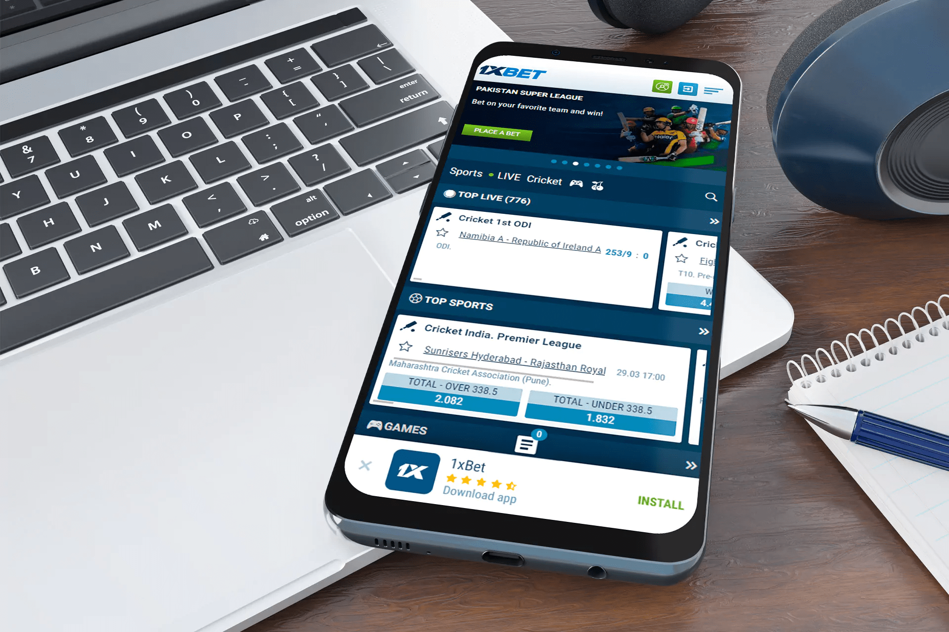 официальное приложение 1xbet